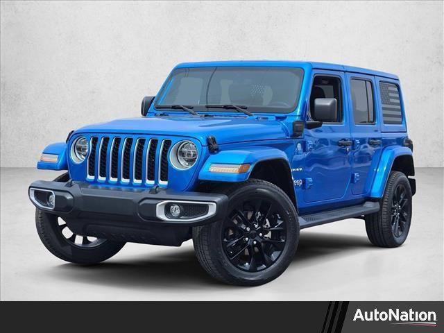 used 2021 Jeep Wrangler Unlimited 4xe car, priced at $28,020