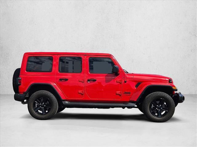 used 2021 Jeep Wrangler Unlimited car, priced at $34,219