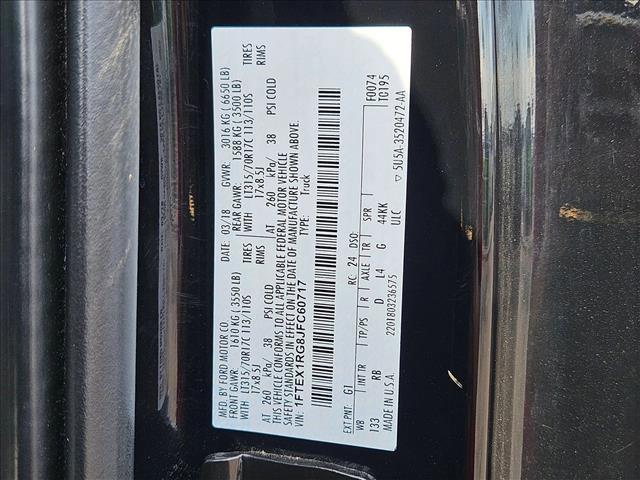 used 2018 Ford F-150 car, priced at $33,594