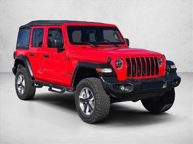 used 2022 Jeep Wrangler Unlimited car, priced at $28,571