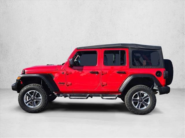 used 2022 Jeep Wrangler Unlimited car, priced at $28,571
