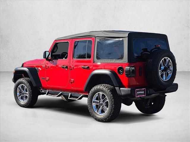 used 2022 Jeep Wrangler Unlimited car, priced at $28,571