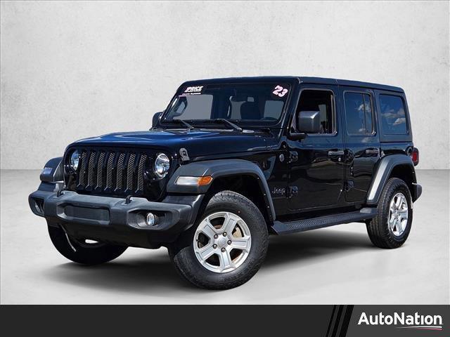 used 2023 Jeep Wrangler car, priced at $30,094