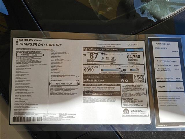 new 2025 Dodge Charger Daytona car, priced at $47,841