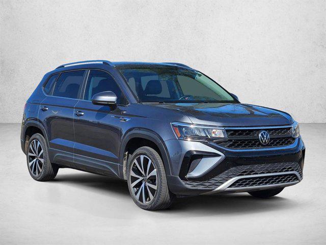 used 2022 Volkswagen Taos car, priced at $18,121