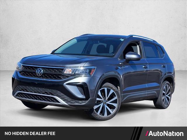 used 2022 Volkswagen Taos car, priced at $18,121