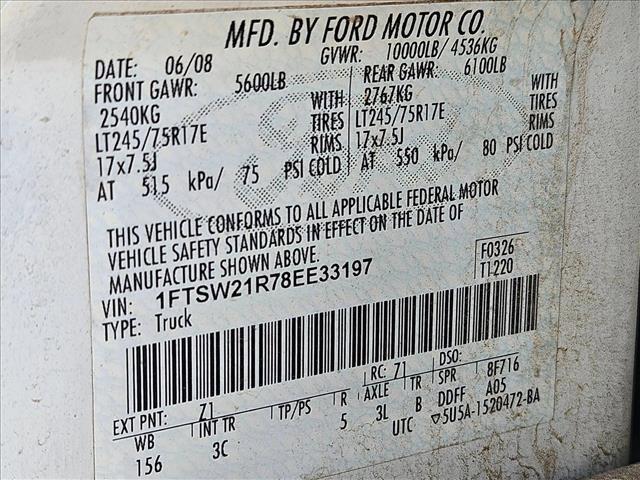 used 2008 Ford F-250 car, priced at $20,508