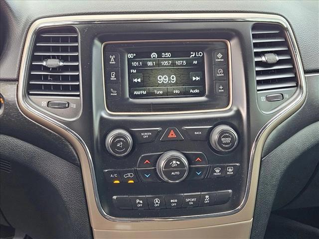 used 2017 Jeep Grand Cherokee car, priced at $15,109