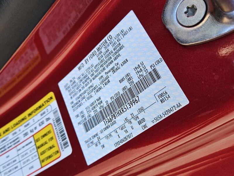 new 2024 Ford Mustang car, priced at $39,898