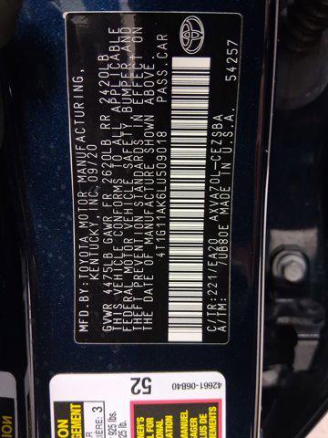 used 2020 Toyota Camry car, priced at $22,398