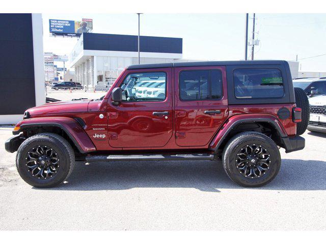 used 2022 Jeep Wrangler Unlimited car, priced at $33,988