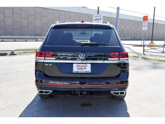used 2021 Volkswagen Atlas car, priced at $24,588