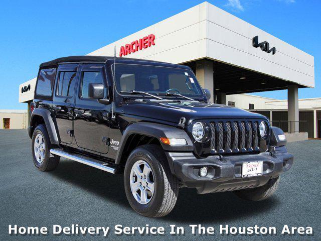 used 2021 Jeep Wrangler Unlimited car, priced at $24,988