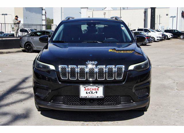 used 2021 Jeep Cherokee car, priced at $17,588