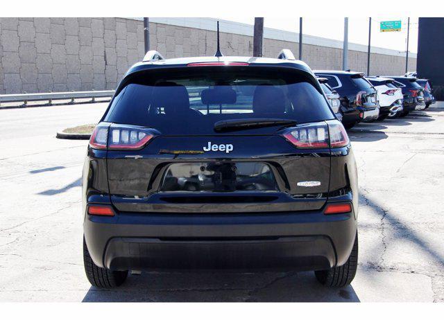 used 2021 Jeep Cherokee car, priced at $17,588