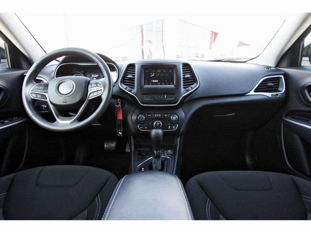 used 2021 Jeep Cherokee car, priced at $17,588