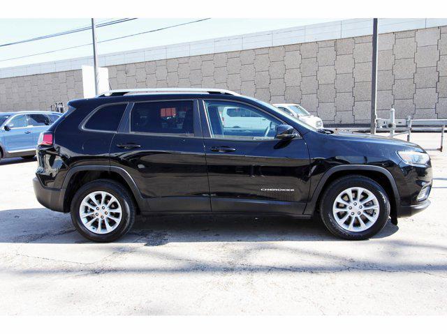 used 2021 Jeep Cherokee car, priced at $17,588