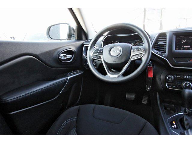 used 2021 Jeep Cherokee car, priced at $17,588