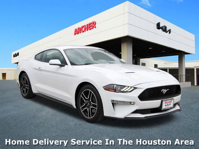 used 2021 Ford Mustang car, priced at $22,988