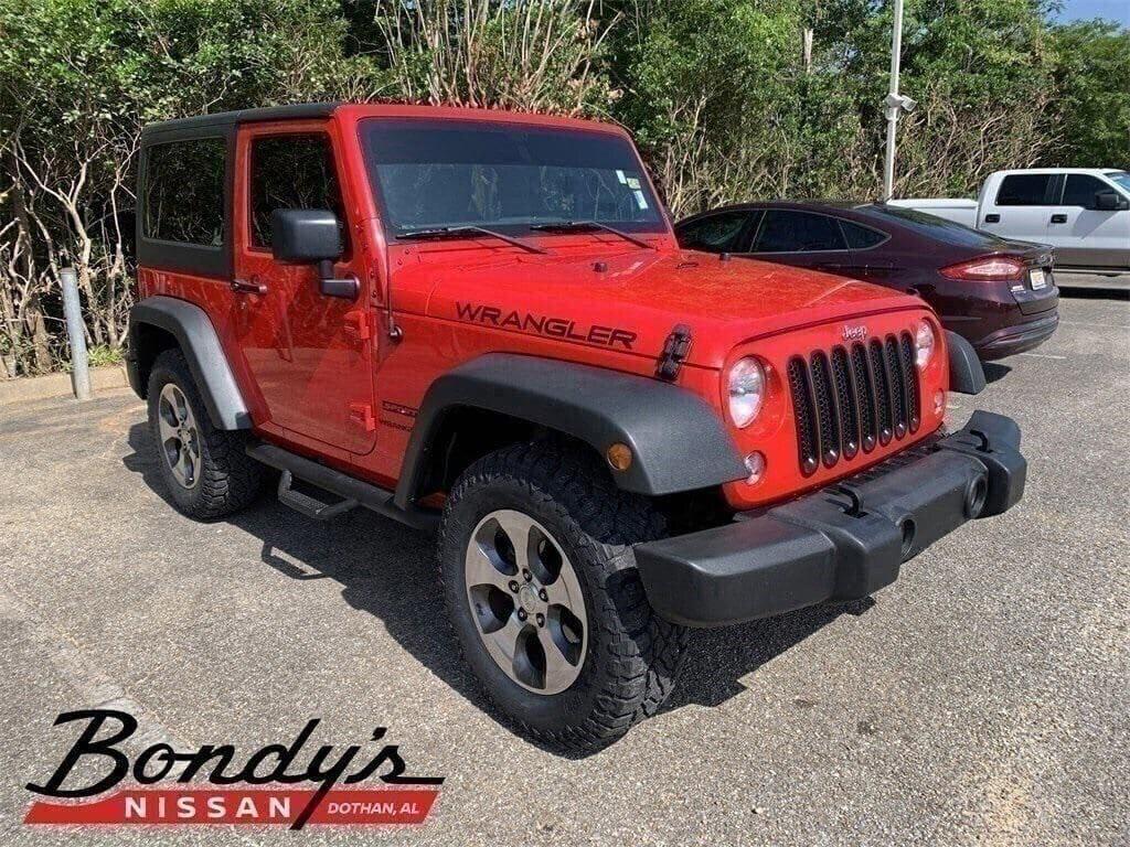 used 2016 Jeep Wrangler car, priced at $16,050