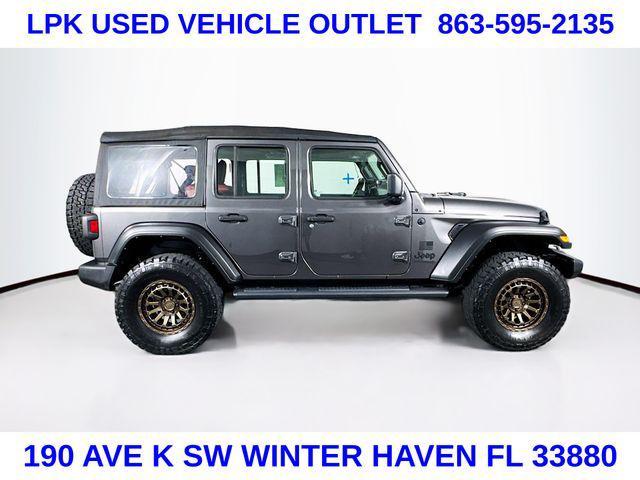 used 2022 Jeep Wrangler Unlimited car, priced at $28,750