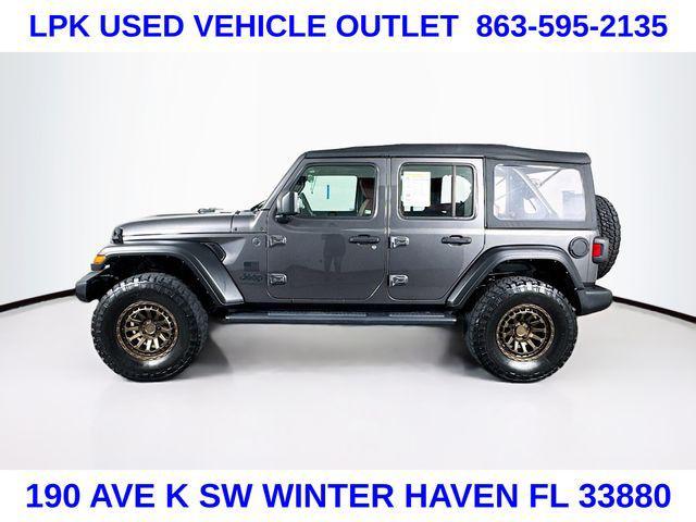 used 2022 Jeep Wrangler Unlimited car, priced at $28,750