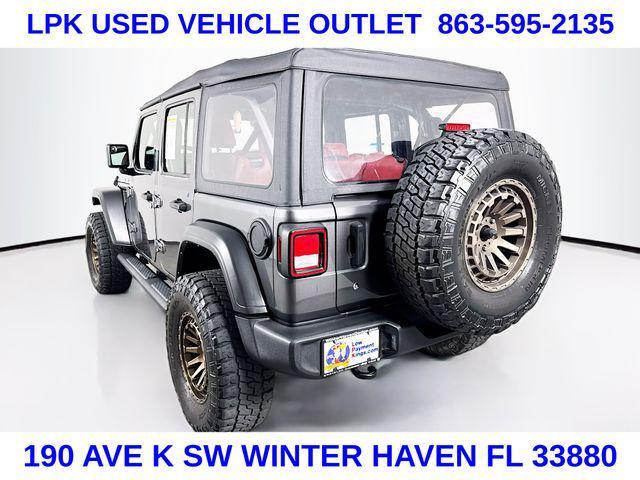 used 2022 Jeep Wrangler Unlimited car, priced at $28,750