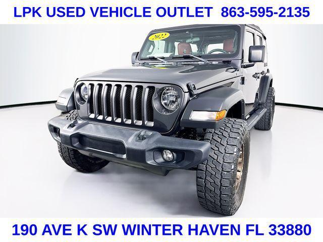 used 2022 Jeep Wrangler Unlimited car, priced at $28,750
