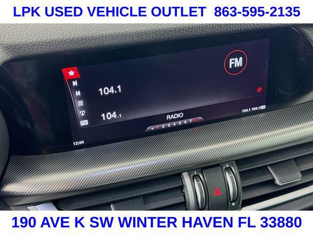 used 2018 Alfa Romeo Stelvio car, priced at $13,799