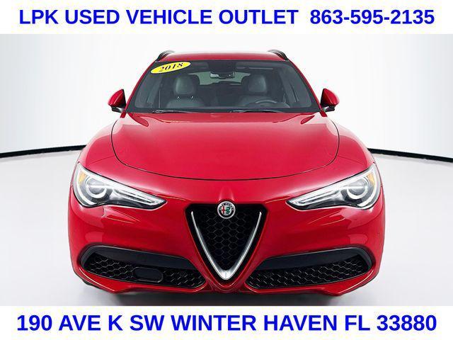 used 2018 Alfa Romeo Stelvio car, priced at $13,799