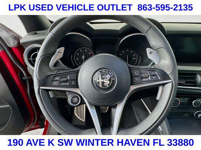 used 2018 Alfa Romeo Stelvio car, priced at $13,799
