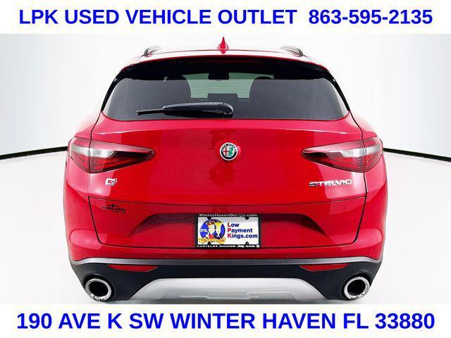 used 2018 Alfa Romeo Stelvio car, priced at $13,799