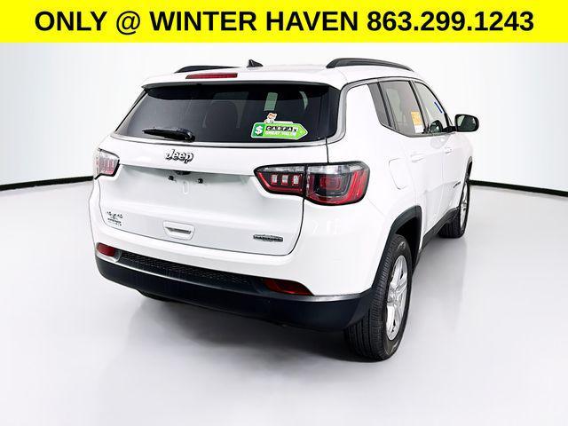 used 2024 Jeep Compass car, priced at $18,702