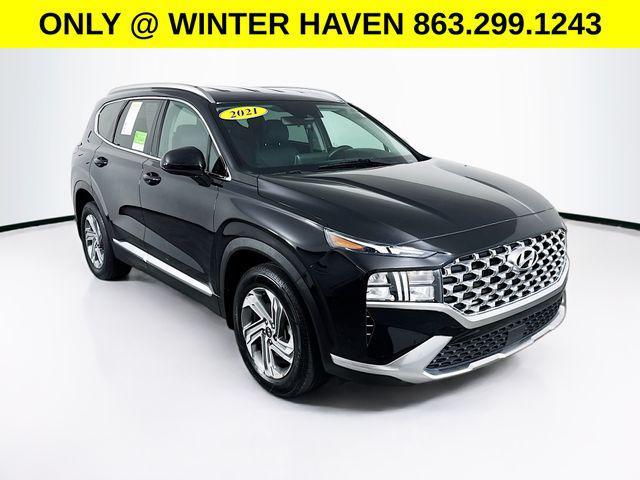 used 2021 Hyundai Santa Fe car, priced at $14,000