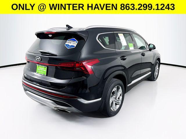 used 2021 Hyundai Santa Fe car, priced at $14,000