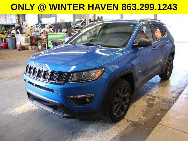 used 2021 Jeep Compass car, priced at $21,500