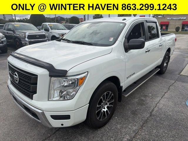 used 2021 Nissan Titan car, priced at $28,500