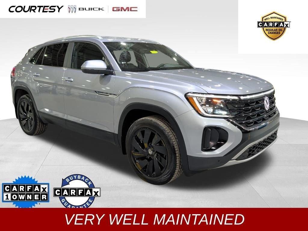 used 2024 Volkswagen Atlas Cross Sport car, priced at $27,859