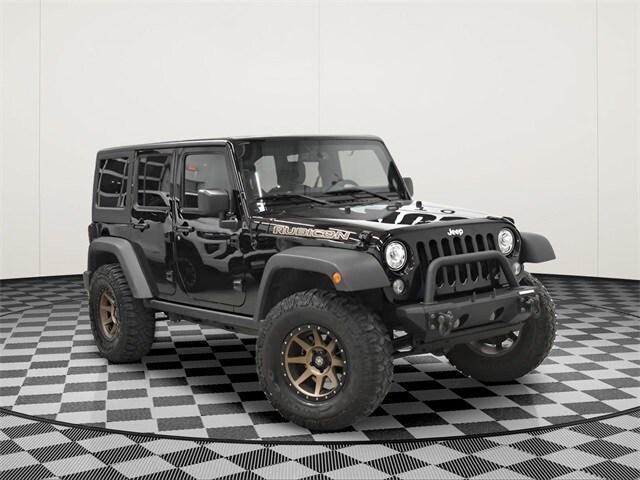 used 2017 Jeep Wrangler Unlimited car, priced at $27,698