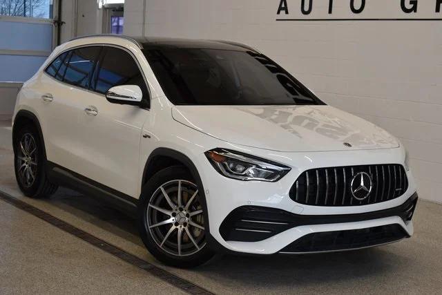 used 2022 Mercedes-Benz AMG GLA 35 car, priced at $29,998