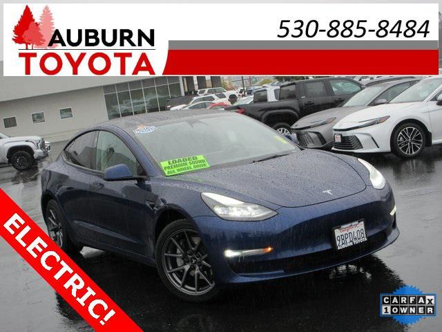 used 2022 Tesla Model 3 car, priced at $22,988