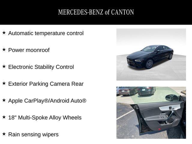 new 2025 Mercedes-Benz CLA 250 car, priced at $45,500