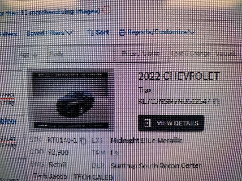 used 2022 Chevrolet Trax car, priced at $15,385