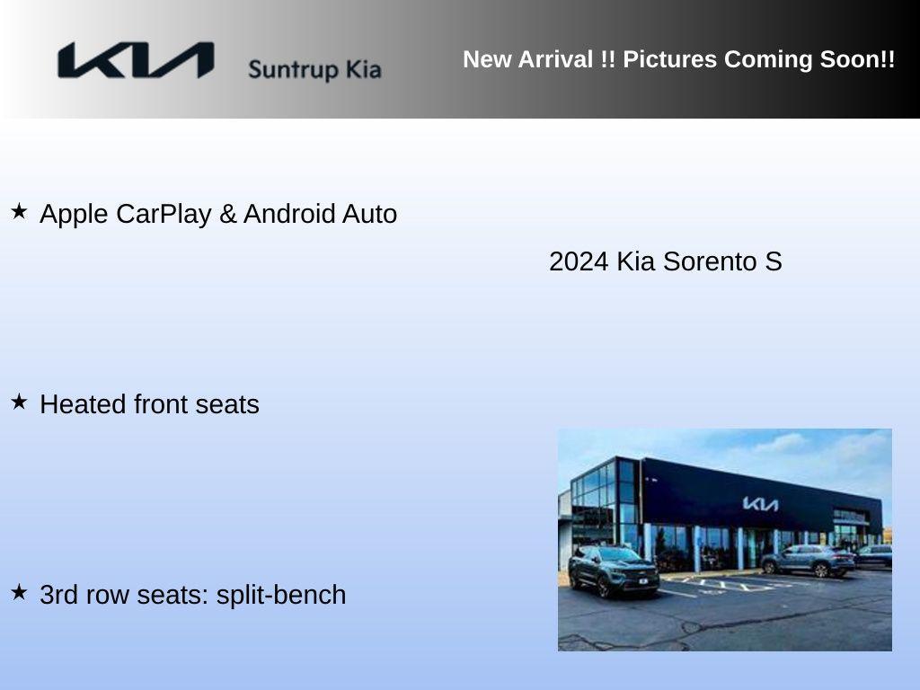 used 2024 Kia Sorento car, priced at $27,299