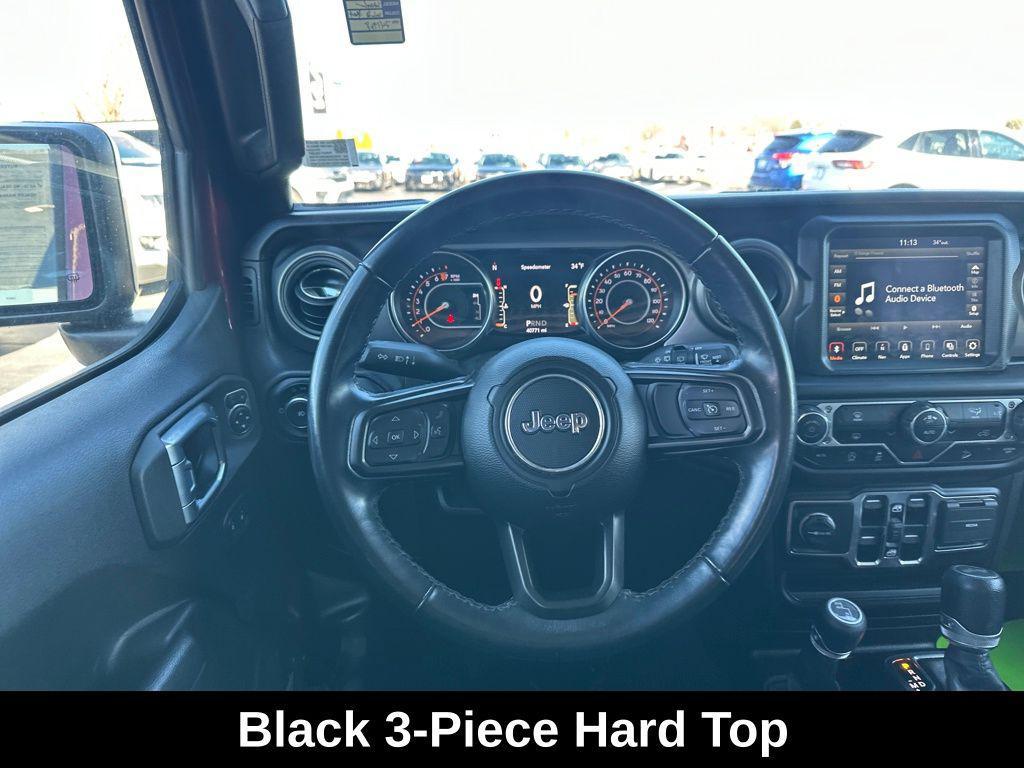 used 2021 Jeep Wrangler car, priced at $27,475