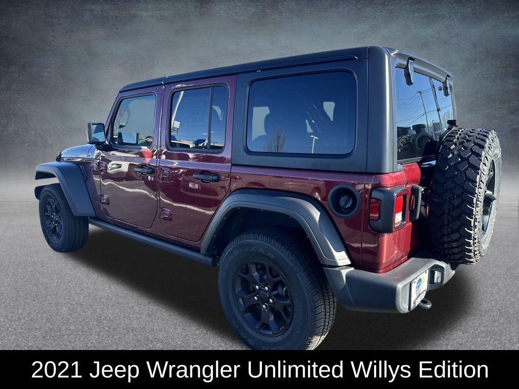 used 2021 Jeep Wrangler car, priced at $27,475