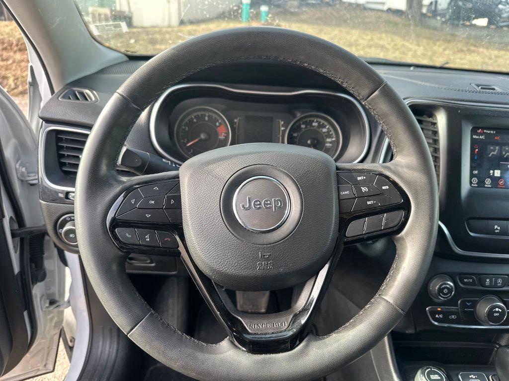 used 2021 Jeep Cherokee car, priced at $17,355