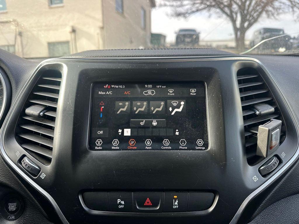 used 2021 Jeep Cherokee car, priced at $17,355