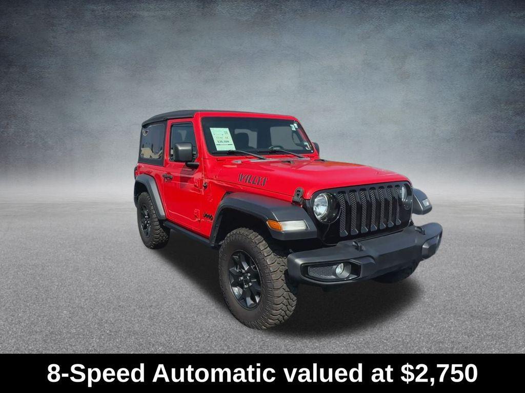 used 2020 Jeep Wrangler car, priced at $22,485