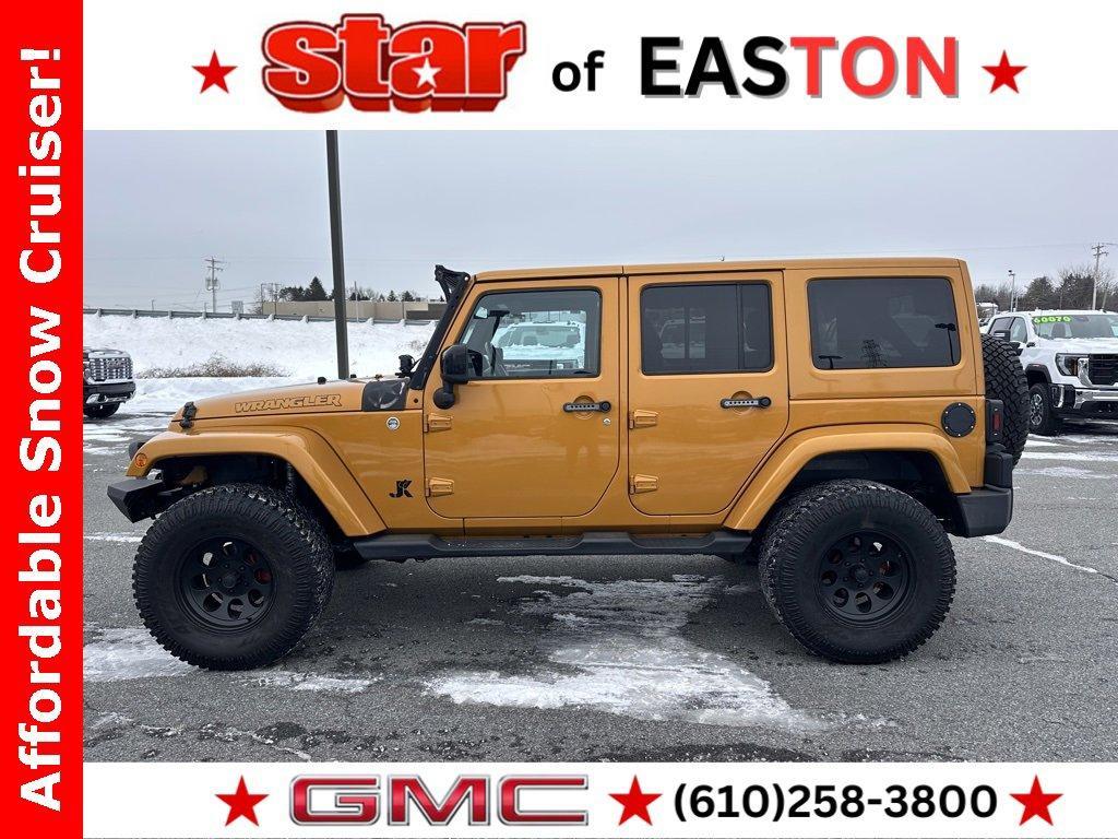 used 2014 Jeep Wrangler Unlimited car, priced at $17,478